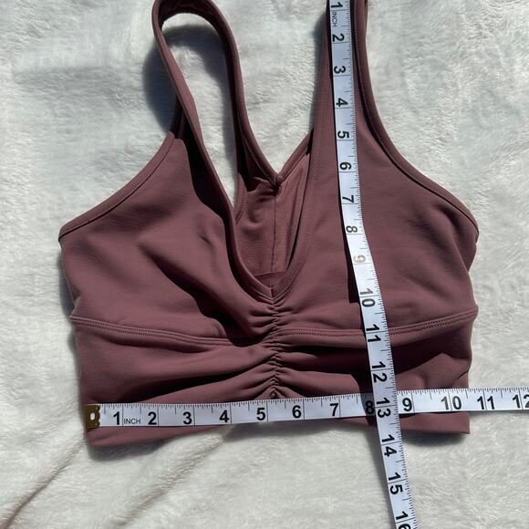 Alo Yoga Woodrose Airlift 7/8 Leggings Intrigue Wild Thing Real Bra Tank XS Set - Picture 10 of 16